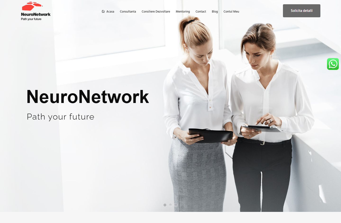 Neuronetwork – site de prezentare